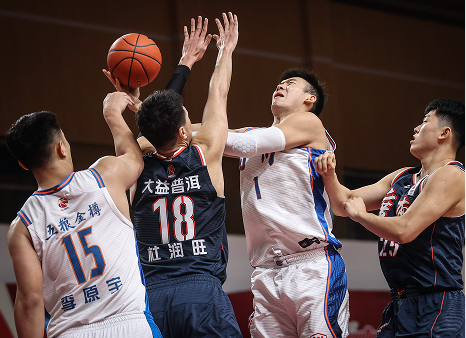 Basketball action shot 2